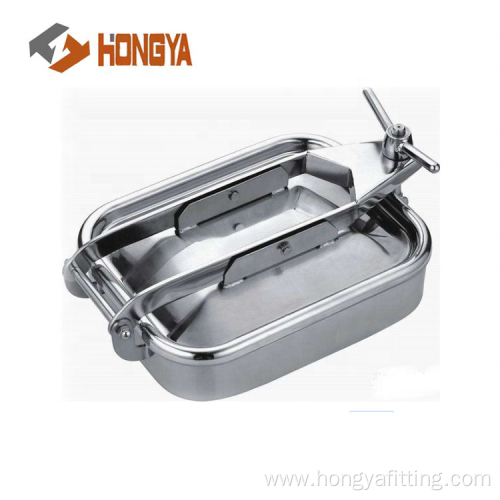 stainless steel sanitary Rectangular manhole cover